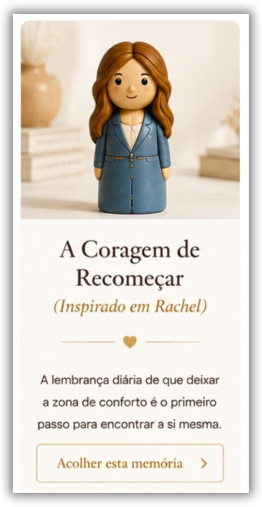 Inspirada em Rachel"